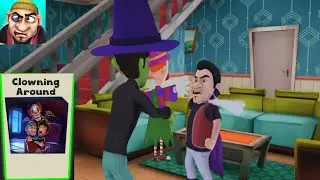 SCARY ROBBER HOME CLASH | Chapter STEALING THE SHOW | Level Clowning Around