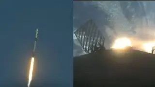 SpaceX Starlink 6 launch & Falcon 9 first stage attempted landing, 18 March 2020