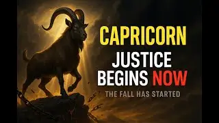 CAPRICORN &mdash; DARKNESS IS COLLAPSING&hellip; AND JUSTICE IS UNLEASHING IN WAYS THEY NEVER EXPECTED