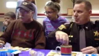 Girl Scout cookie-eating contest