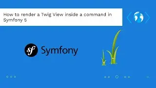 How to render a Twig View inside a command in Symfony 5