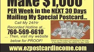 [EZ Profit 100 Direct Mail Program]- Home Business Opportunity-[Lead Lightning System]- TCP