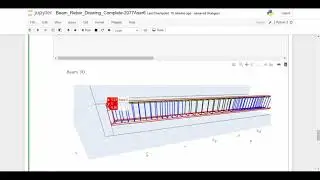 Beam Rebar Detailing Simple Visualization Using #Python#Plotly