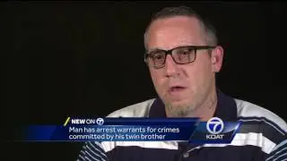 Man claims his identical twin is using his name to commit crimes
