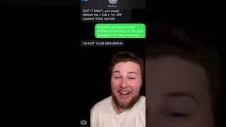 Texting Random Numbers!📱😂: WEIRD GRANDPA!!!👴🏻😱