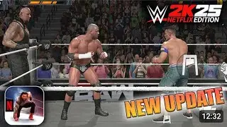 WWE 2K25 Mobile PvP Gameplay (iOS, Android) 