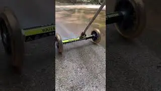Water Broom! This thing came in handy today when trying to remove all the mud from my driveway.