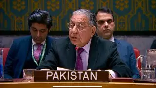 Pakistan&rsquo;s statement on &ldquo;Threats to international peace &security caused by terrorist acts&rdquo;  Feb 10