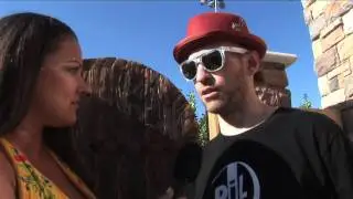PEANUT BUTTER WOLF interview at ANTHEM Party COACHELLA 2009