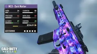 HA VUELTO AL META con esta CONFIGURACION de la M13 en COD MOBILE
