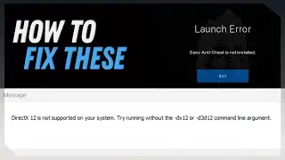 How To Fix DX12, EasyAntiCheat and DLSS bugs - The Isle Evrima