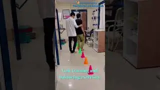 Patient suffering from whole body weakness and left side hemiparesis with poor Gait#physio #youtube