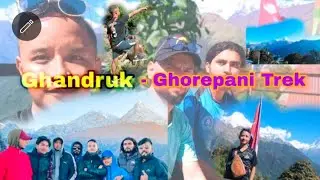 Ghandruk to Ghorepani Trek | Boys here | Let's trek with me | Enjoying 