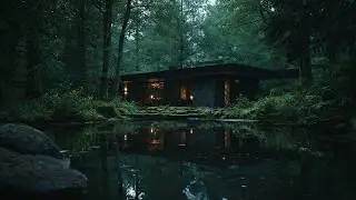 Tranquil Woodland Sanctuary 🌲 Peaceful Piano Music for Sleep (1 Hour)