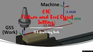how to take OFFSET on CNC / CNC Offset Setting / CNC Machine Operator Training / CNC Programming /