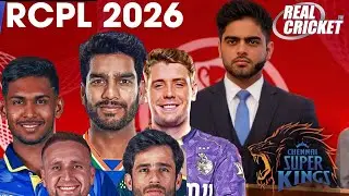 RCPL AUCTION LIVE WITH CSK #realcricket | IPL AUCTION IN REAL CRICKET