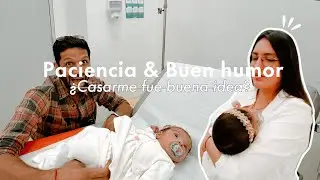 !Qué vergüenza! Discutimos delante de la doctora | Primera vacuna de nuestra bebé #vlogsfamiliares