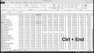 Master Worksheet Navigation in Excel 2013 - Mouse & Keyboard Shortcuts