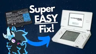 Как ЛЕГКО заменить аккумулятор DS Lite!