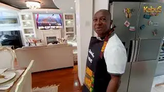 Surprising my wife Sarah Kabu on  her birthday/Simon Kabu