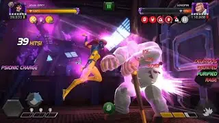 JEAN GRAY DAMAGE ROTATION | MCOC