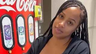 When you see her at the soda machine!
