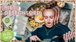 is HelloFresh echt zo fantastisch? // niet-gesponsorde HelloFresh bestelling, unboxing & review
