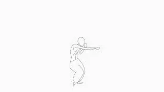 impact frame test #blender #animation