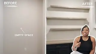 Building My DREAM Bookshelves in My Builder-Grade Home