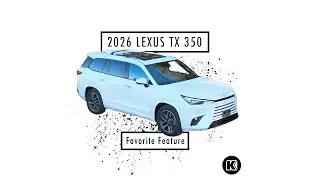 Refined, Connected, Confident: 2026 Lexus TX 350 Premium Features