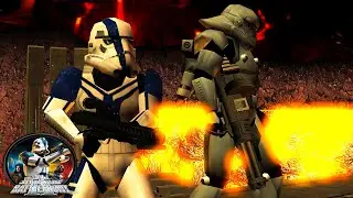 Star Wars Battlefront 2 Mod | Clone Wars Extended | Mustafar: Hunt