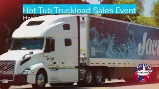 Jacuzzi Truckload - Big Star Backyards Austin Texas #hottubs #jacuzzihottub