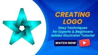 Take Your Logo Designs to New Heights: Mastering 3D Star Shape Logos in Illustrator