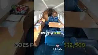 Взгляните на этот частный самолет стоимостью 15 миллионов долларов 🛩 #privatejet #jettour