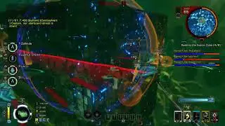 Star Trek Online Kwejian pilot frigate  vs BORG Fusion cube, royal flush