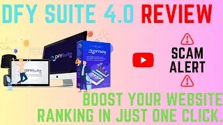 DFY Suite 4.0 ⚠️WARNING⚠️SCAM ALERT⚠️ DON'T BUY DFY Suite 4.0 WITHOUT WATCHING👷THIS👷VIDEO !!