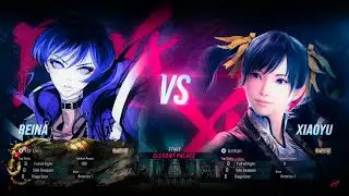Tekken 8 heated bouts - FGF Chris (Jun Kazama/Reina Mishima) vs Iceman (Ling Xiaoyu)