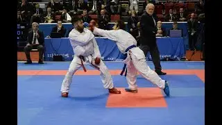 3rd international open karate championship-2017 at netaji indoor stadium(day-1) KUMITE..