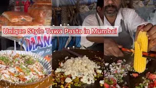 Most Unique Style Tawa Pasta in Mumbai 😱😱| @YumYumIndia #mumbaistreetfood #foodreview #pasta