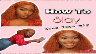 How To Slay your Lace Frontal Wig from AliExpress | Moon Magic | Alexis Jania