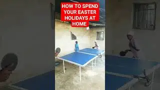 HOW TO SPEND YOUR EASTER HOLIDAY #joola #gewo #pingpong #ronaldo  #stega #butterfly #doingyourbit