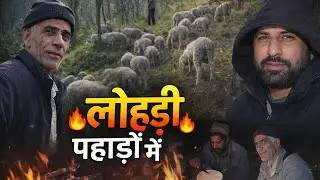 जंगल में गद्दी भाइयों संग लोहड़ी 🔥 #lohri#dailyvlog #hamirpur 