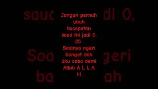 jangan berani-beraninya ubah kecepatan sound ini jadi 0, 25 #music #fypシ #serem