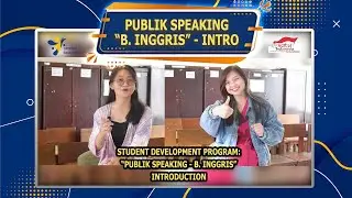 INTRO : PUBLIC SPEAKING - B. INGGRIS