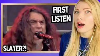 Моё ПЕРВОЕ в жизни прослушивание песни Slayer &laquo;Raining Blood&raquo; (Live) | Реакция