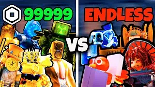 Most EXPENSIVE Robux Loadout VS Endless Mode!