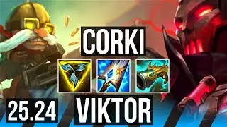 CORKI vs VIKTOR (MID) | KR Diamond | 25.24