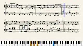 Final Fantasy VI OST - Decisive Battle Piano Sheet