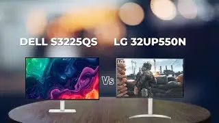 Dell S3225QS vs LG 32UP550N - Full Comparison!