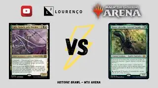 (Historic Brawl) Calix, Guiado pelo Destino X Dente-chocalho, General Esquilo - MTG Arena